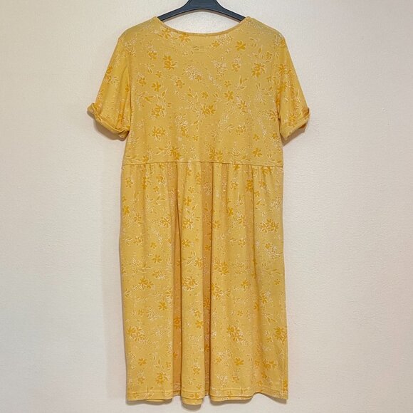 BLAIR Print Scoopneck Dress with Pockets Size Large - Picture 3 of 10